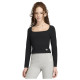 Adidas Παιδική μακρυμάνικη μπλούζα Slim Front Square Collar Longsleeve T-Shirt